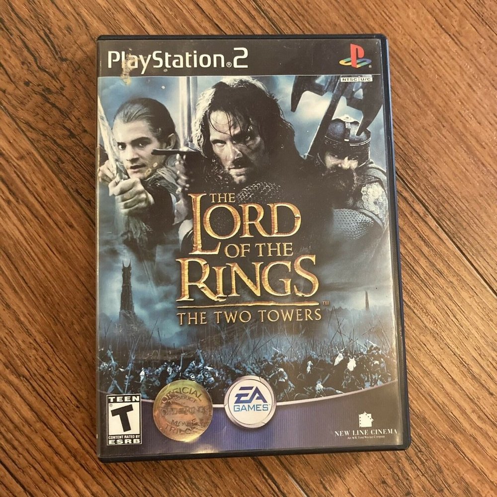 Lord of the Rings: The Two Towers (Sony PlayStation PS2) Game Complete